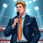 Adam Pearce Says WWE Return Is Unlikely, But Not Closed — AI-generated editorial illustration