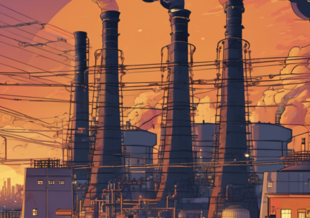 Iran-Linked Hackers Bring UK Power Plant Offline, Raising Cyber‑Security Concerns — AI-generated editorial illustration