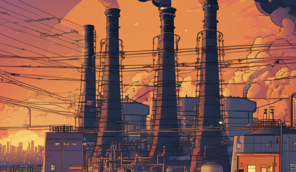 Iran-Linked Hackers Bring UK Power Plant Offline, Raising Cyber‑Security Concerns — AI-generated editorial illustration