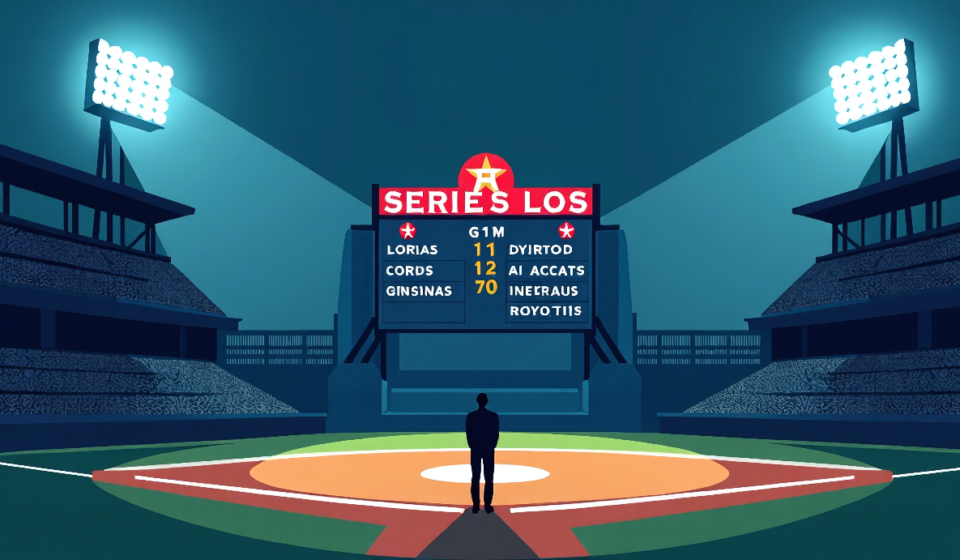 Astros GM Dana Brown Parts Ways After Series Loss — AI-generated editorial illustration