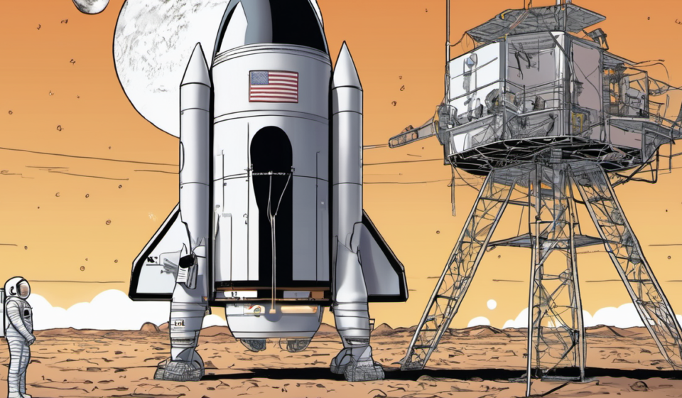 NASA’s Artemis III: Crew Selection and 2028 Moon Landing Timeline — AI-generated editorial illustration