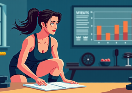 Female Wrestlers Outperform Men in WWE Development: A Kinesiology Study — AI-generated editorial illustration