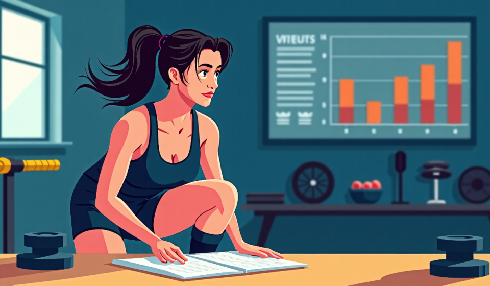 Female Wrestlers Outperform Men in WWE Development: A Kinesiology Study — AI-generated editorial illustration