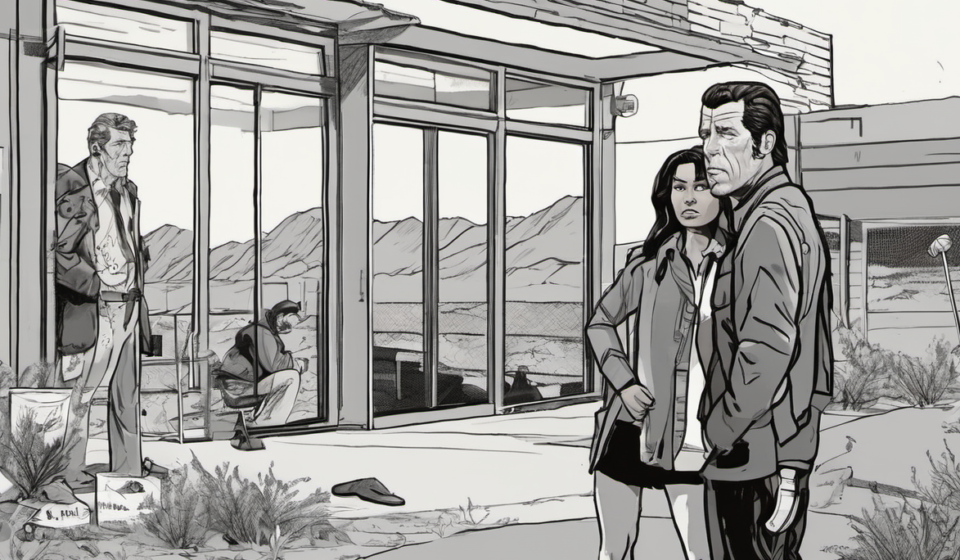 What It's Really Like Working with Taylor Sheridan: Stars Weigh In — AI-generated editorial illustration