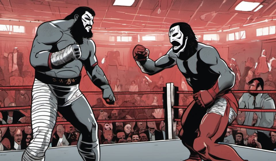 Raw in Ottawa: LA Knight, The Bloodline, and a Judgment Day Showdown — AI-generated editorial illustration