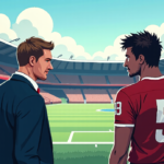 Steagles Stall: Porter Jr. and Steelers at Deal Impasse — AI-generated editorial illustration