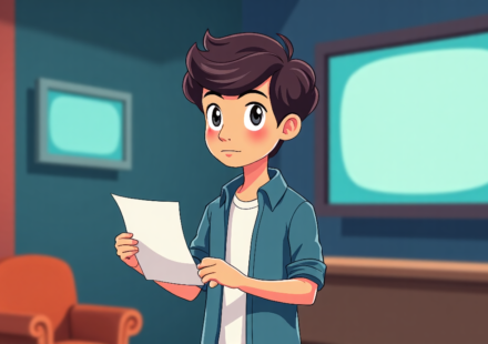 Reid Ewing’s Early Days as Dylan on ‘Modern Family’ — AI-generated editorial illustration