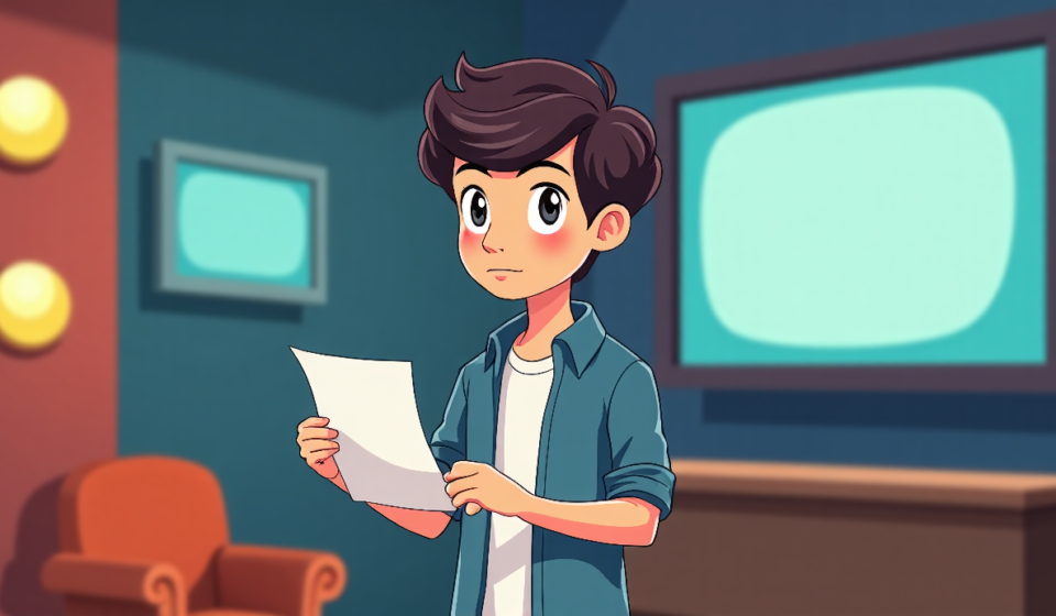 Reid Ewing’s Early Days as Dylan on ‘Modern Family’ — AI-generated editorial illustration