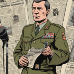 Stars and Stripes Reporter Emphasizes Editorial Independence After Dismissal — AI-generated editorial illustration