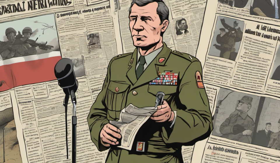 Stars and Stripes Reporter Emphasizes Editorial Independence After Dismissal — AI-generated editorial illustration