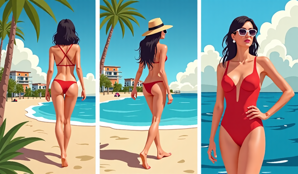 Celebrity Summer 2026: Where Stars Are Sunning It — AI-generated editorial illustration