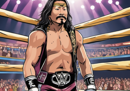 Hiromu Takahashi Debuts as Kyoki in WWE Dark Match Ahead of Ottawa Raw — AI-generated editorial illustration