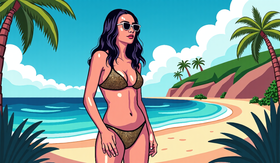 Dua Lipa Celebrates 31st Birthday in Style with Hot Fashion Shots — AI-generated editorial illustration