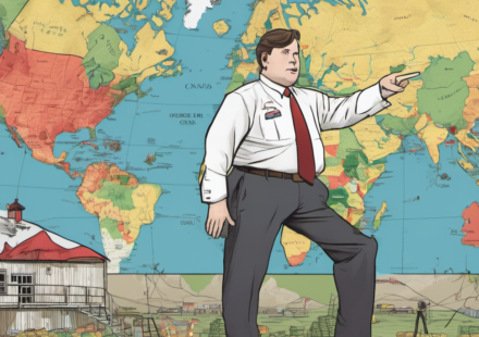 Vance Blames Canada for Favoring China in Trade, Calls It ‘Insanity’ — AI-generated editorial illustration