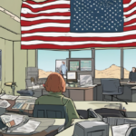 Former Stars & Stripes Editor Shocked by Pentagon Firing — AI-generated editorial illustration