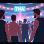 TNA Lockdown Draws Surprise Names From Independent Circuit — AI-generated editorial illustration