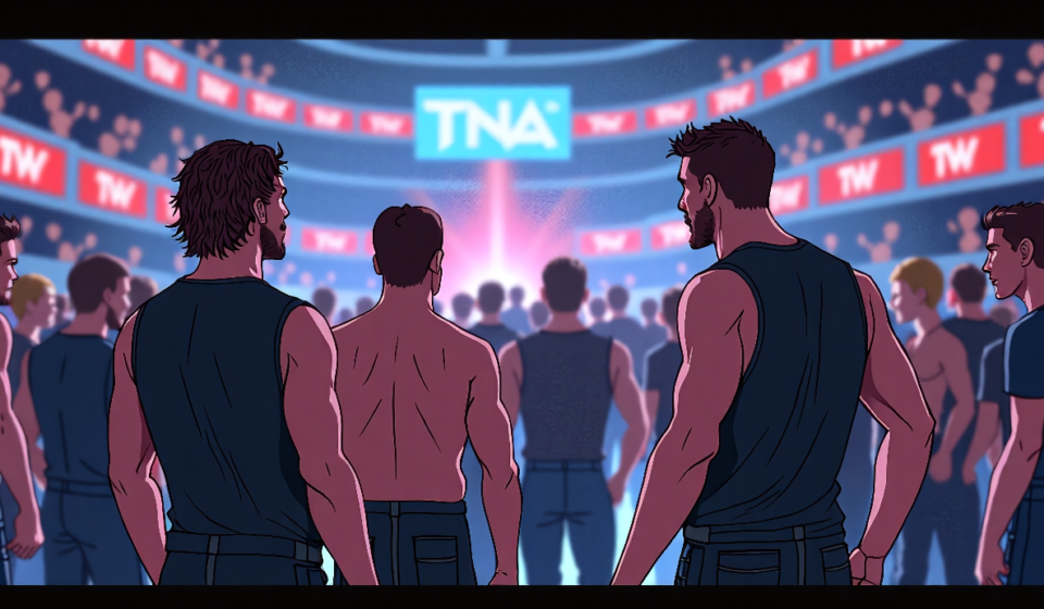 TNA Lockdown Draws Surprise Names From Independent Circuit — AI-generated editorial illustration