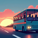 Buck Cherry’s Tour Bus Crash Leaves Fans in Shock — AI-generated editorial illustration