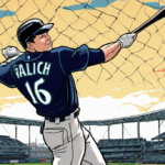 Cal Raleigh Breaks Slump with Career‑High Three‑Homer Game — AI-generated editorial illustration