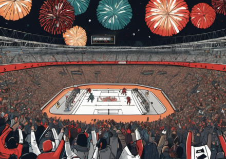 AEW Announces Paris Debut: Grand Slam: France Set for Oct. 6 — AI-generated editorial illustration