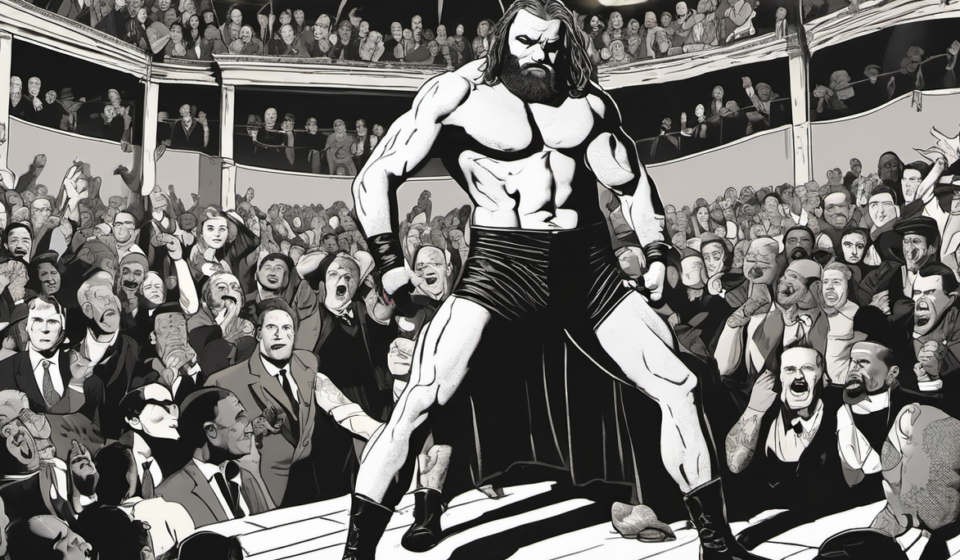 Aleister Black Set to Appear at PROGRESS’s September Ends in London — AI-generated editorial illustration