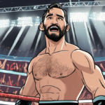 Johnny Gargano Confirms WWE Contract Amid Departure Rumors — AI-generated editorial illustration