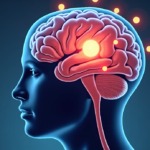 Brain Shifts at 50 May Heighten Dementia Risk — AI-generated editorial illustration