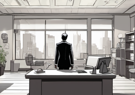 Shorts in the Office? Why Men Should Stick to Dress Pants — AI-generated editorial illustration