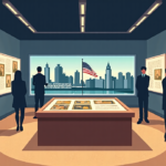 Dearborn Museum Challenges America’s Post‑9/11 Narrative — AI-generated editorial illustration