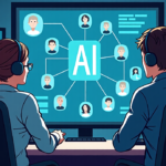 AI Helps New Orleans 911 Triage Auto Crash Calls — AI-generated editorial illustration