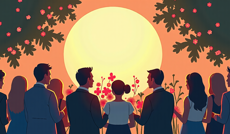 Tyler Duckworth Honored at Memorial Service, Friends Share Emotional Photos — AI-generated editorial illustration
