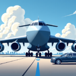 CIA Director’s Secret Moscow Trip Sparks U.S. Air Force C‑17 Sightings — AI-generated editorial illustration