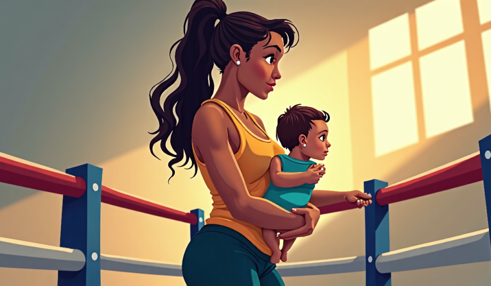 Bianca Belair Updates Fans on Hand Issues After Baby — AI-generated editorial illustration