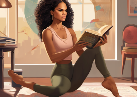 Misty Copeland Shares Retirement Joy and New YA Book — AI-generated editorial illustration