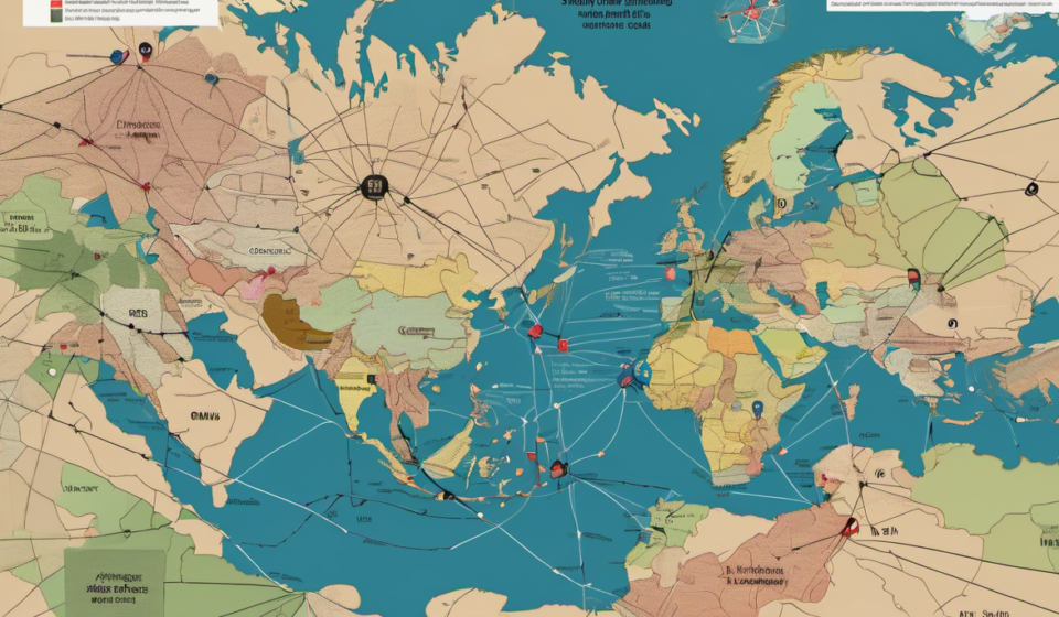 US Sanctions on Iran May Falter Without China’s Cooperation — AI-generated editorial illustration