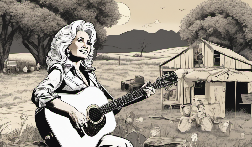Dolly Parton, Country Music Icon, Passes at 80 — AI-generated editorial illustration
