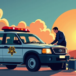 Georgia Sheriff Seizes 1,800‑Pound Black‑Market Marijuana Shipment from California — AI-generated editorial illustration