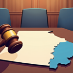 Georgia’s Redistricting Battle Reignites After Appeals Court Ruling — AI-generated editorial illustration