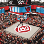 ESPN Denies Rumors of Ending WWE PLE Deal — AI-generated editorial illustration