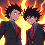 Nakamura & Takahashi Unveil WWE Tag Team Name: Bakusai — AI-generated editorial illustration