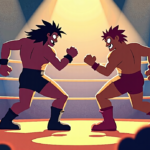 NXT Highlights: Rey Fenix vs. EK Prosper, Zaria vs. Kali Armstrong — AI-generated editorial illustration