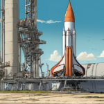 SpaceX Unveils $100 Billion Louisiana Spaceport Project — AI-generated editorial illustration