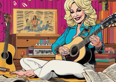 Dolly Parton’s Legacy: A Life Celebrated in Pictures — AI-generated editorial illustration