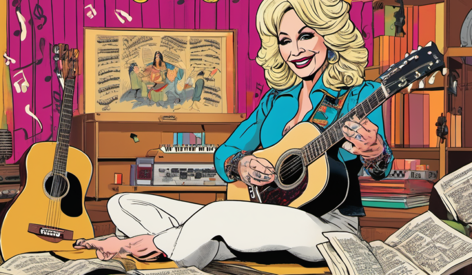 Dolly Parton’s Legacy: A Life Celebrated in Pictures — AI-generated editorial illustration