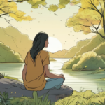 Healing from Childhood Trauma: A Navy Veteran's Psychedelic Journey — AI-generated editorial illustration