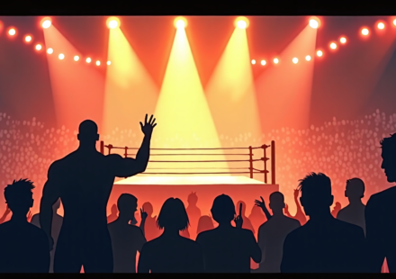 The Rock Teases WWE Tryouts in Hawaii This Fall — AI-generated editorial illustration
