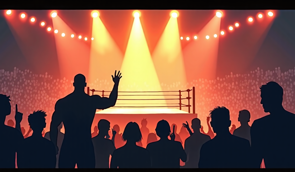 The Rock Teases WWE Tryouts in Hawaii This Fall — AI-generated editorial illustration