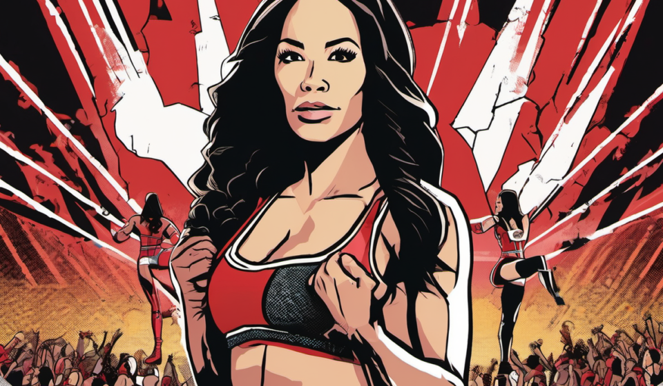 AJ Lee’s WWE Future: Rumors of a Return Amid Paige‑Bella Storyline — AI-generated editorial illustration