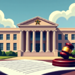 New York Sheriffs Sue Over ICE Ban, Governor Stays Defiant — AI-generated editorial illustration