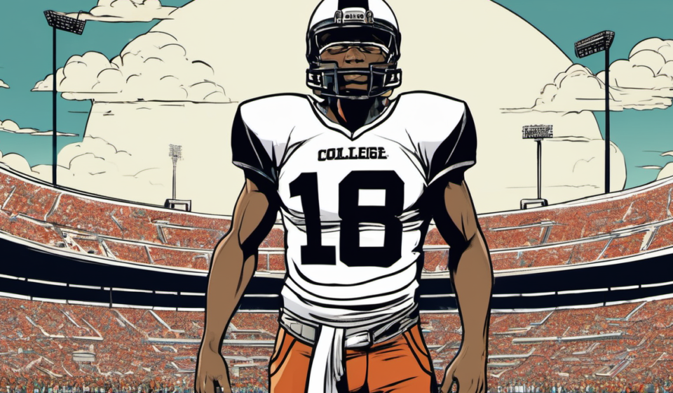 NFL Players Returning to College: Inside the League’s Quiet Debate — AI-generated editorial illustration